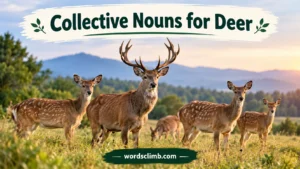 Collective Nouns for Deer