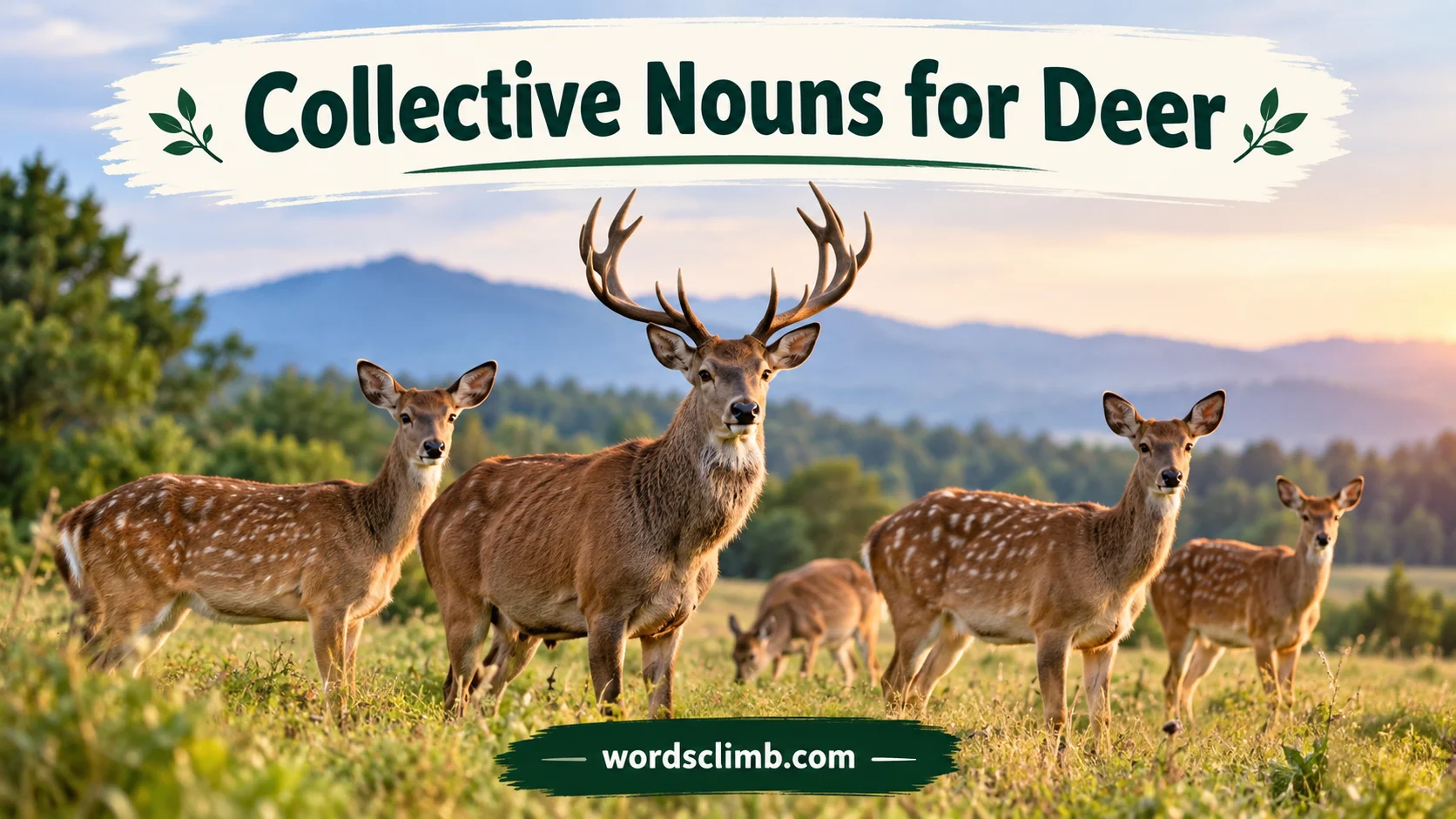 Collective Nouns for Deer